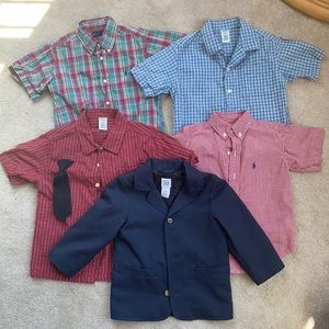 Formal Toddler Button-Down Shirt Bundle